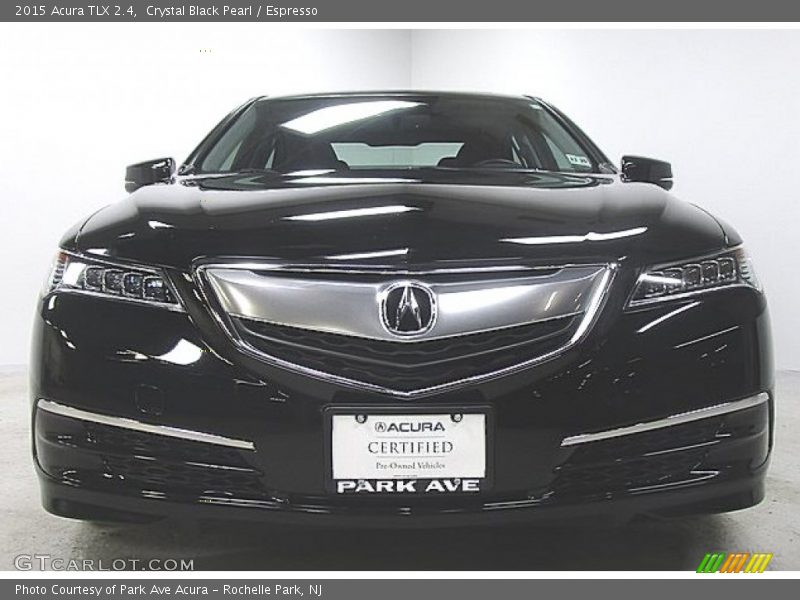 Crystal Black Pearl / Espresso 2015 Acura TLX 2.4