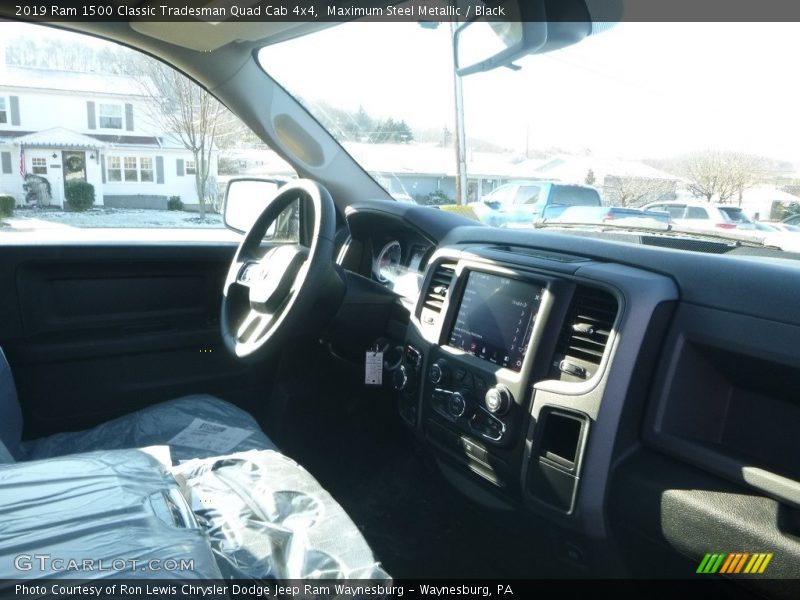 Maximum Steel Metallic / Black 2019 Ram 1500 Classic Tradesman Quad Cab 4x4