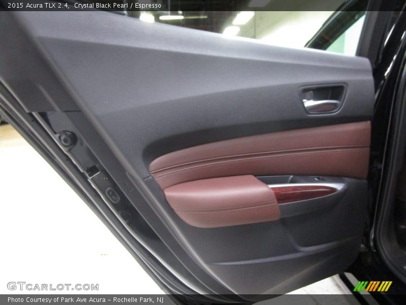 Crystal Black Pearl / Espresso 2015 Acura TLX 2.4