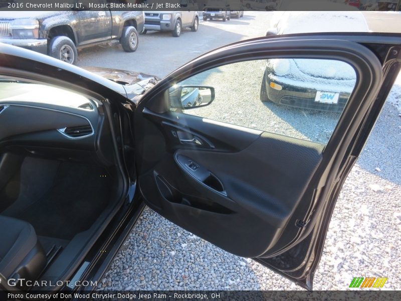 Mosaic Black Metallic / Jet Black 2016 Chevrolet Malibu LT