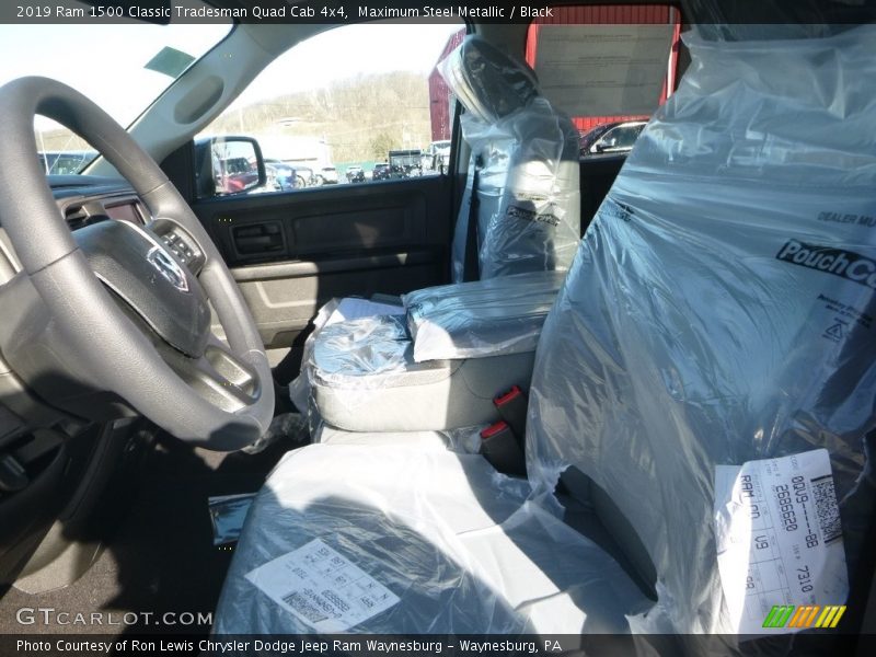 Maximum Steel Metallic / Black 2019 Ram 1500 Classic Tradesman Quad Cab 4x4