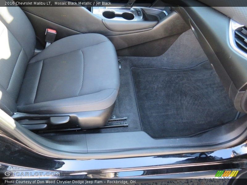 Mosaic Black Metallic / Jet Black 2016 Chevrolet Malibu LT