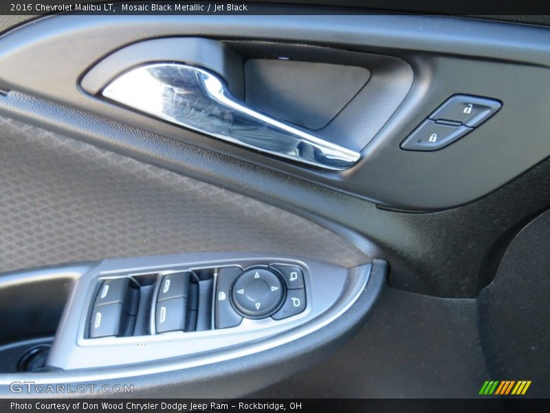 Mosaic Black Metallic / Jet Black 2016 Chevrolet Malibu LT