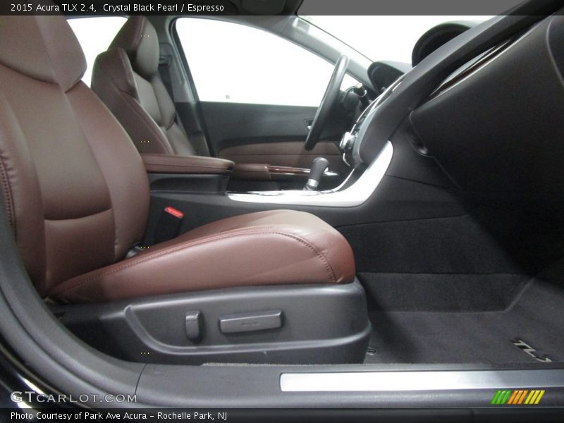Crystal Black Pearl / Espresso 2015 Acura TLX 2.4