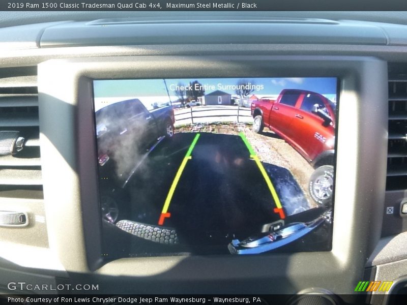 Maximum Steel Metallic / Black 2019 Ram 1500 Classic Tradesman Quad Cab 4x4