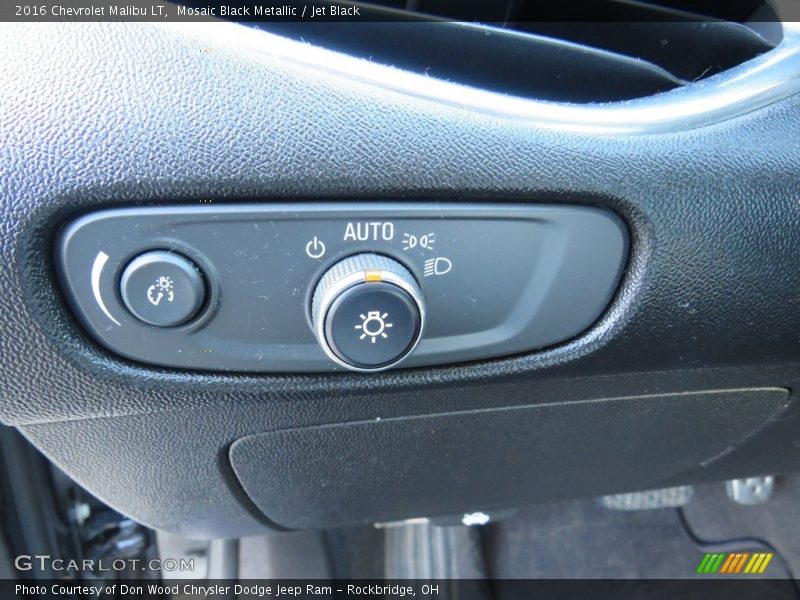 Mosaic Black Metallic / Jet Black 2016 Chevrolet Malibu LT