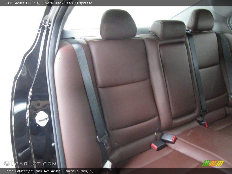 Crystal Black Pearl / Espresso 2015 Acura TLX 2.4