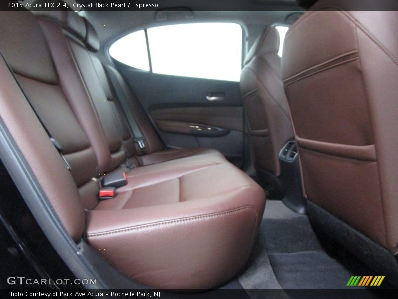 Crystal Black Pearl / Espresso 2015 Acura TLX 2.4