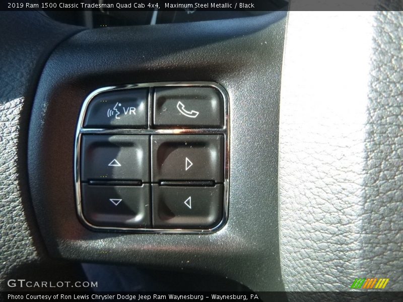 Maximum Steel Metallic / Black 2019 Ram 1500 Classic Tradesman Quad Cab 4x4