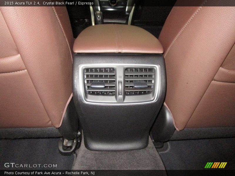 Crystal Black Pearl / Espresso 2015 Acura TLX 2.4