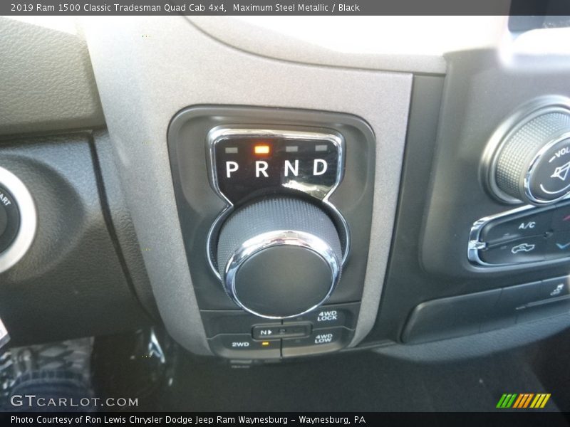 Maximum Steel Metallic / Black 2019 Ram 1500 Classic Tradesman Quad Cab 4x4