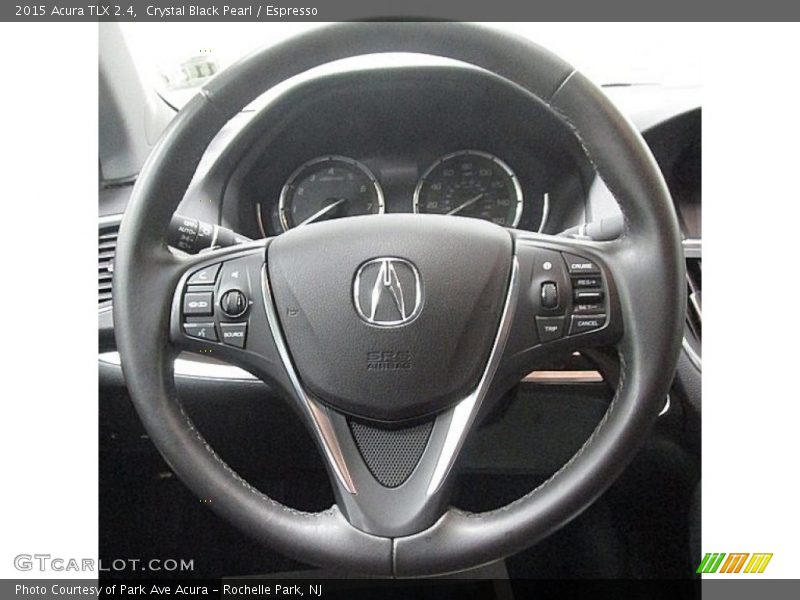 Crystal Black Pearl / Espresso 2015 Acura TLX 2.4