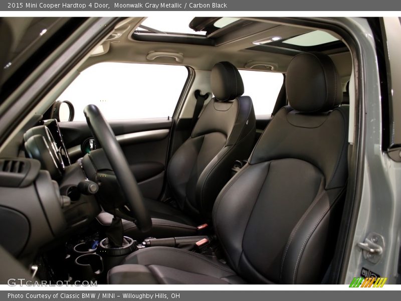 Moonwalk Gray Metallic / Carbon Black 2015 Mini Cooper Hardtop 4 Door