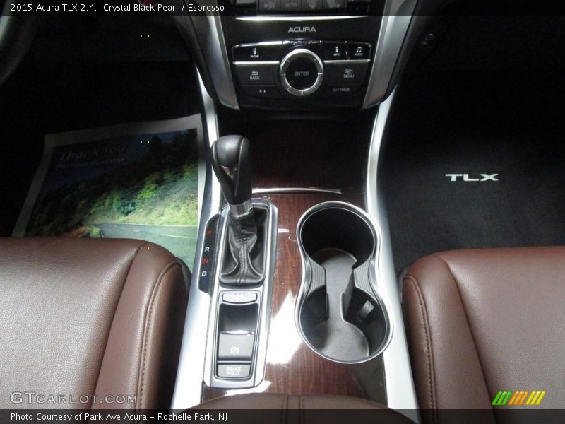Crystal Black Pearl / Espresso 2015 Acura TLX 2.4