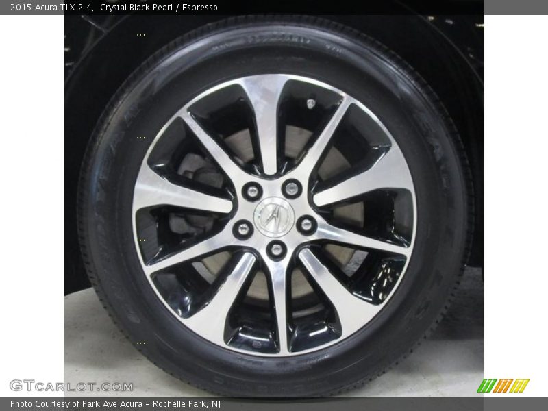 Crystal Black Pearl / Espresso 2015 Acura TLX 2.4