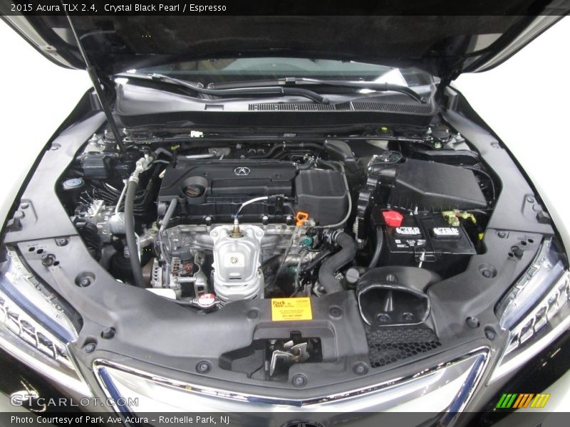 Crystal Black Pearl / Espresso 2015 Acura TLX 2.4