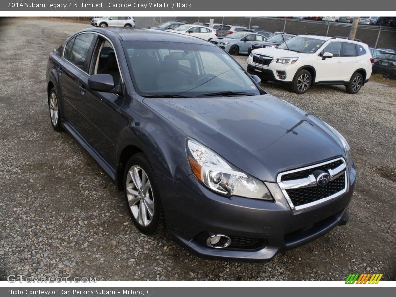 Carbide Gray Metallic / Black 2014 Subaru Legacy 2.5i Limited