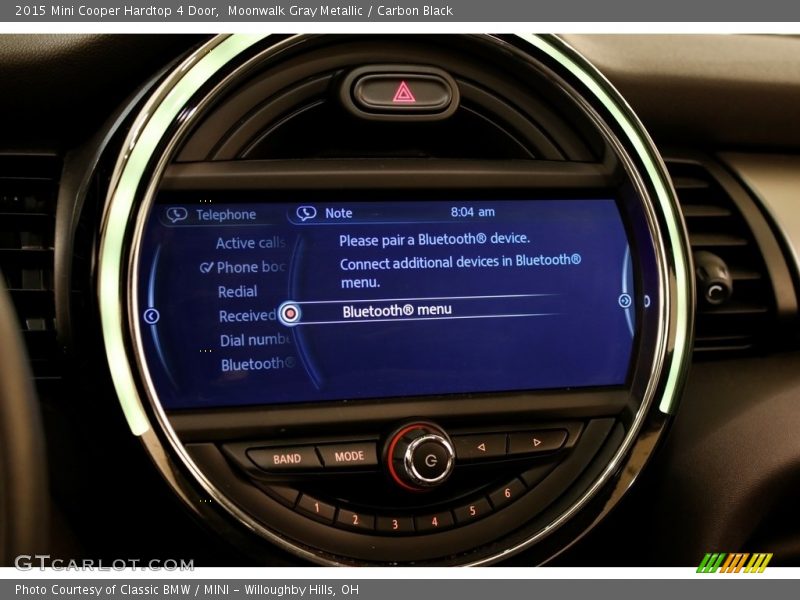 Moonwalk Gray Metallic / Carbon Black 2015 Mini Cooper Hardtop 4 Door