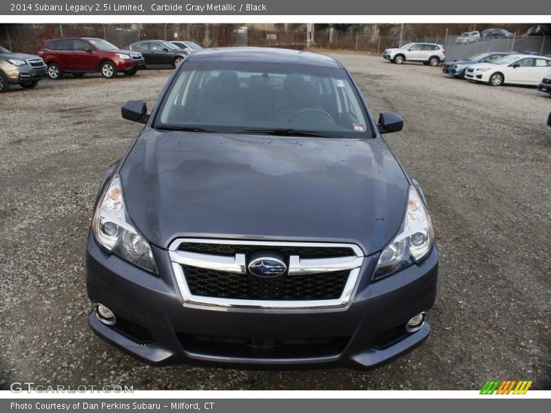 Carbide Gray Metallic / Black 2014 Subaru Legacy 2.5i Limited