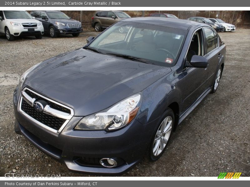 Carbide Gray Metallic / Black 2014 Subaru Legacy 2.5i Limited