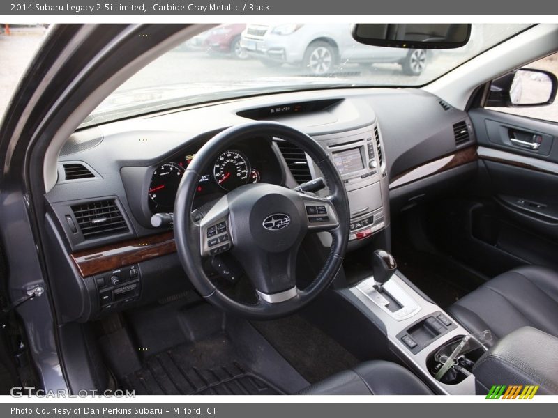 Carbide Gray Metallic / Black 2014 Subaru Legacy 2.5i Limited