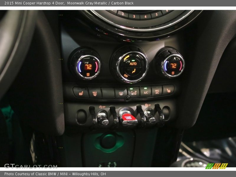 Moonwalk Gray Metallic / Carbon Black 2015 Mini Cooper Hardtop 4 Door