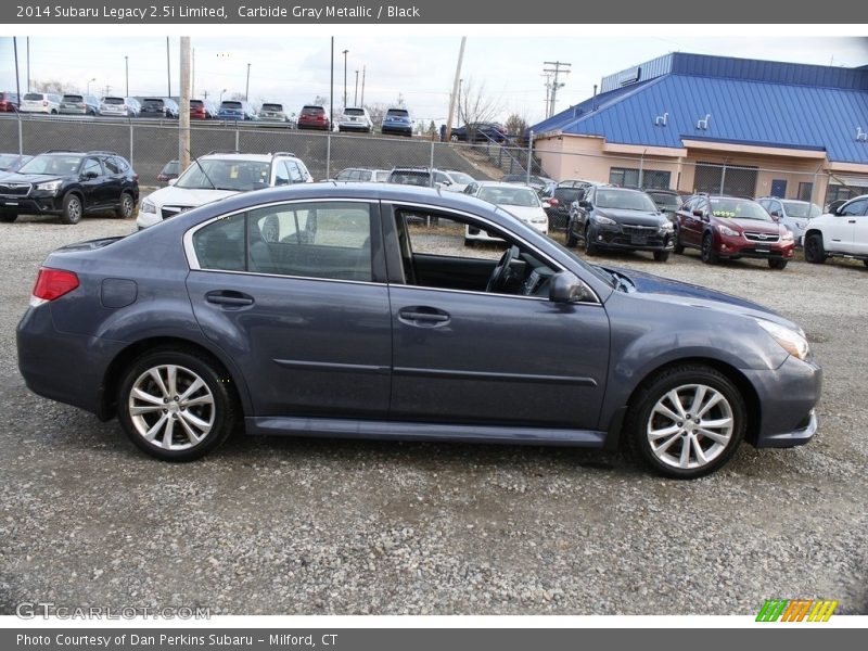 Carbide Gray Metallic / Black 2014 Subaru Legacy 2.5i Limited