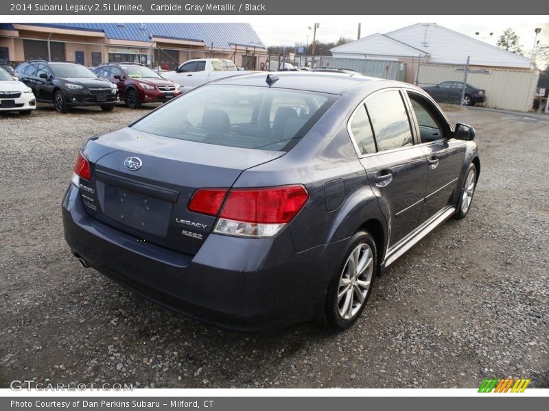 Carbide Gray Metallic / Black 2014 Subaru Legacy 2.5i Limited