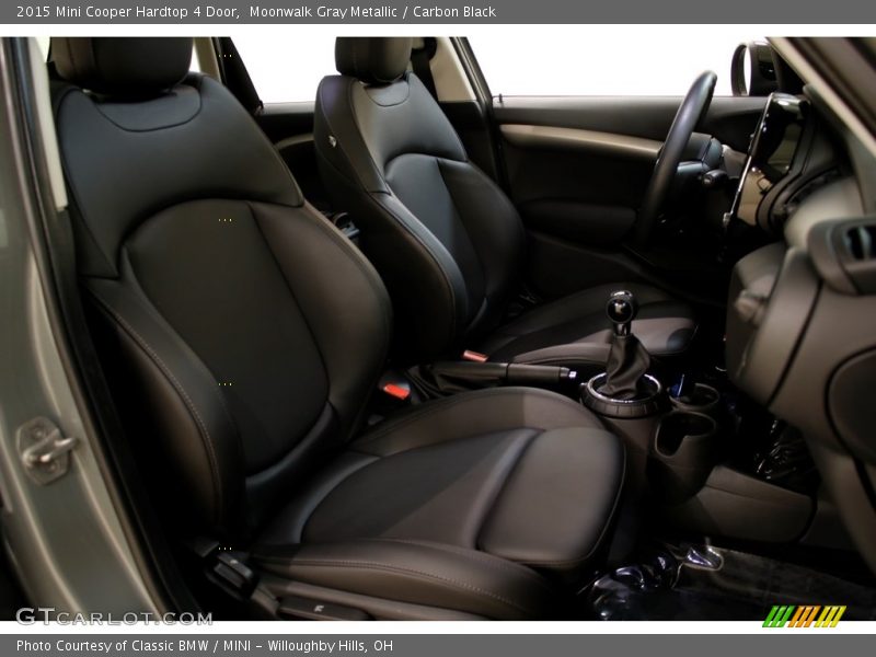 Moonwalk Gray Metallic / Carbon Black 2015 Mini Cooper Hardtop 4 Door
