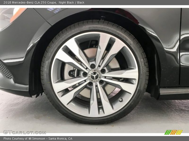 Night Black / Black 2018 Mercedes-Benz CLA 250 Coupe