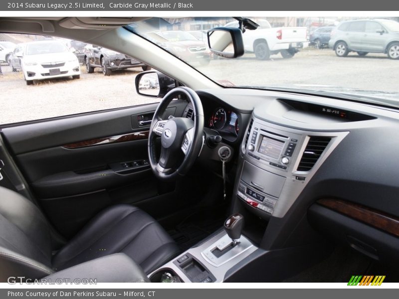 Carbide Gray Metallic / Black 2014 Subaru Legacy 2.5i Limited