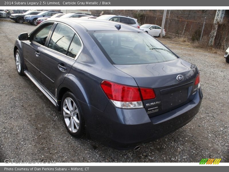 Carbide Gray Metallic / Black 2014 Subaru Legacy 2.5i Limited