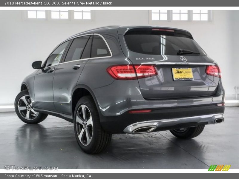 Selenite Grey Metallic / Black 2018 Mercedes-Benz GLC 300