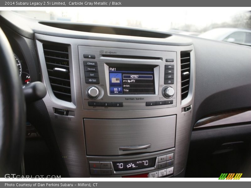 Carbide Gray Metallic / Black 2014 Subaru Legacy 2.5i Limited