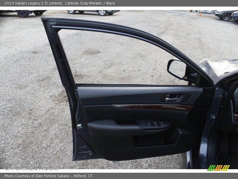 Carbide Gray Metallic / Black 2014 Subaru Legacy 2.5i Limited