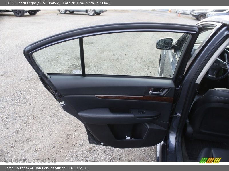 Carbide Gray Metallic / Black 2014 Subaru Legacy 2.5i Limited