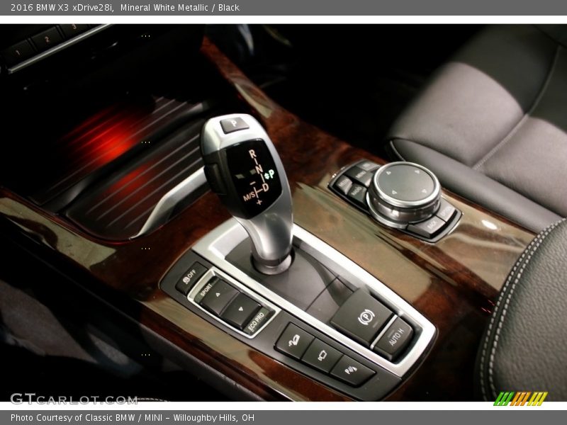 Mineral White Metallic / Black 2016 BMW X3 xDrive28i