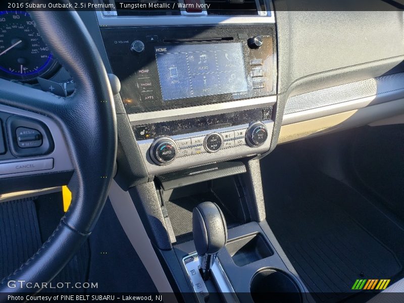 Tungsten Metallic / Warm Ivory 2016 Subaru Outback 2.5i Premium