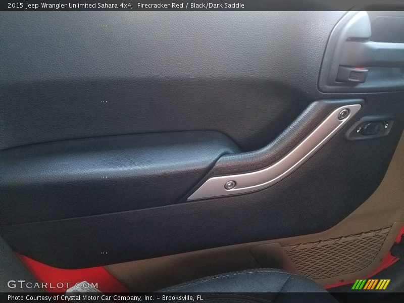 Firecracker Red / Black/Dark Saddle 2015 Jeep Wrangler Unlimited Sahara 4x4