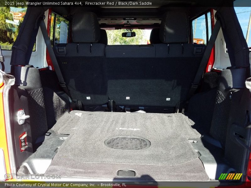 Firecracker Red / Black/Dark Saddle 2015 Jeep Wrangler Unlimited Sahara 4x4
