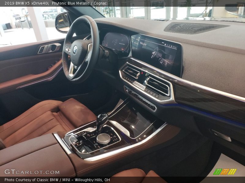Phytonic Blue Metallic / Cognac 2019 BMW X5 xDrive40i