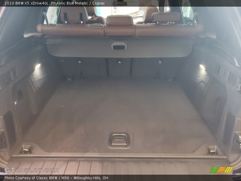 Phytonic Blue Metallic / Cognac 2019 BMW X5 xDrive40i