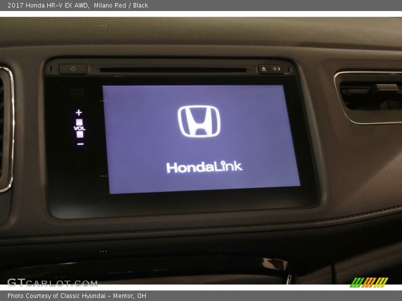 Milano Red / Black 2017 Honda HR-V EX AWD