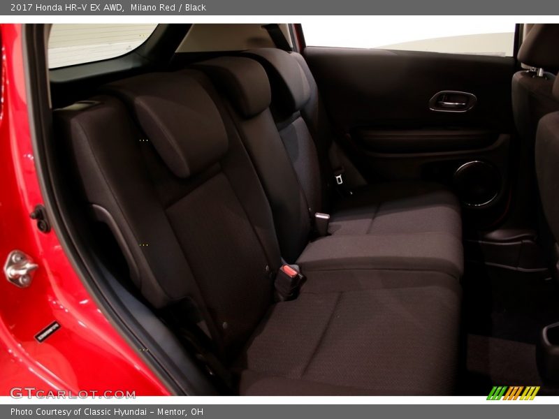 Milano Red / Black 2017 Honda HR-V EX AWD