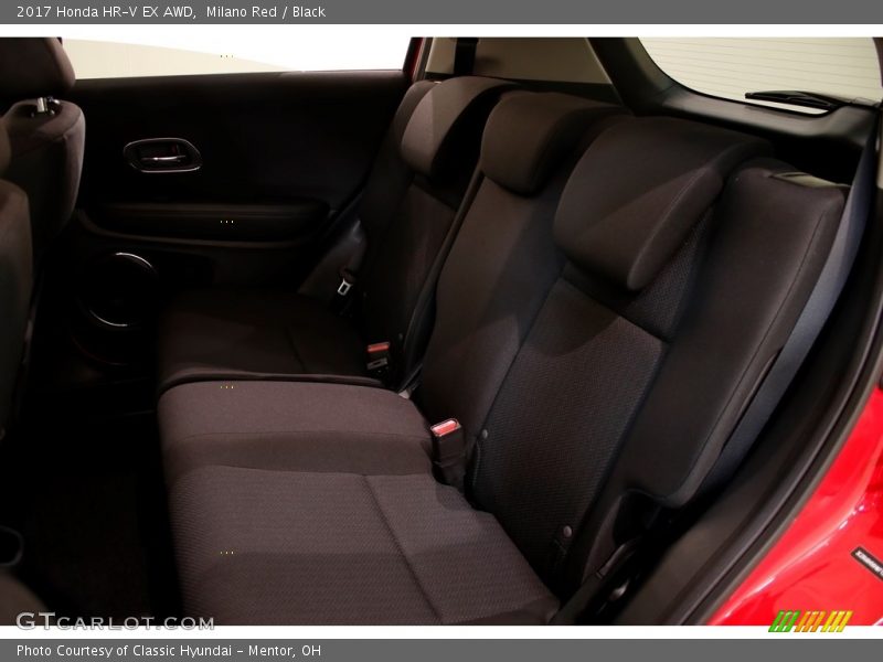 Milano Red / Black 2017 Honda HR-V EX AWD