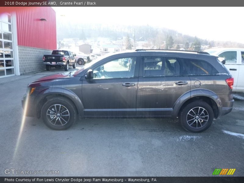 Granite Pearl / Black 2018 Dodge Journey SE AWD