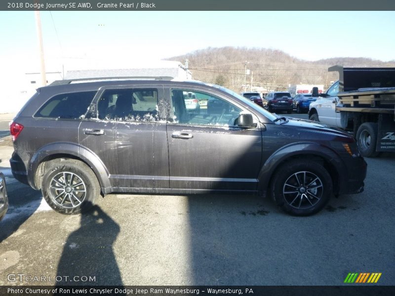 Granite Pearl / Black 2018 Dodge Journey SE AWD