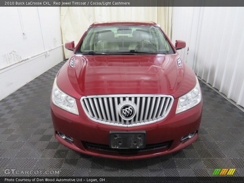 Red Jewel Tintcoat / Cocoa/Light Cashmere 2010 Buick LaCrosse CXL