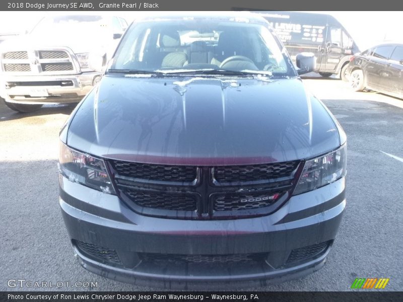 Granite Pearl / Black 2018 Dodge Journey SE AWD