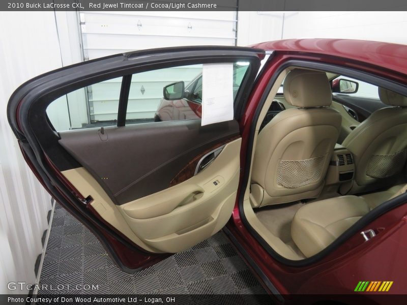 Red Jewel Tintcoat / Cocoa/Light Cashmere 2010 Buick LaCrosse CXL